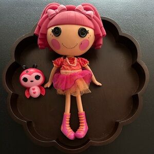 Lalaloopsy Tumbelina Ballerina Doll with pet  (Marks on dolls  cheek)